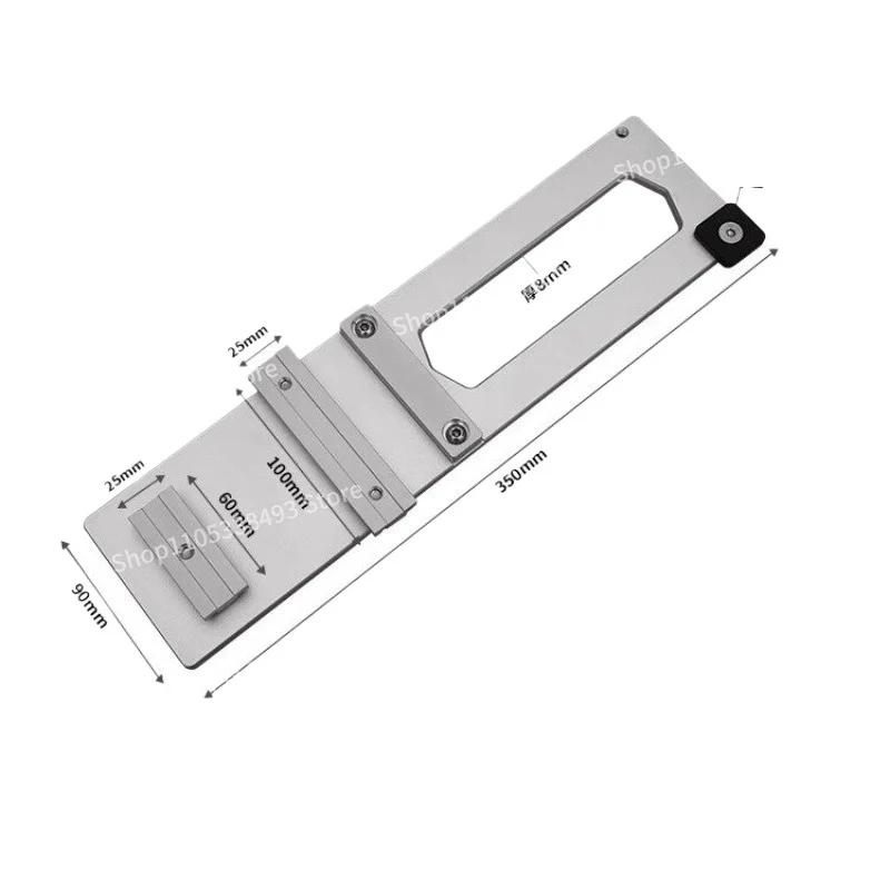 For Guide Rail Right Angle Fittings Marble Machine Electric Circular Saw, Woodworking DIY Guide Rail Cutting Accessories