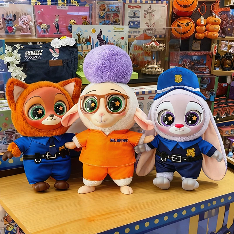 disney-zootopia-new-35cm-cute-nick-judy-figure-plush-vinyl-doll-anime-figures-cartoon-collection-christmas-gift-room-decoration