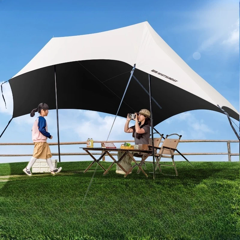 

Outdoor camping shade cloth free awning lazy 2025 new quick-opening canopy umbrella