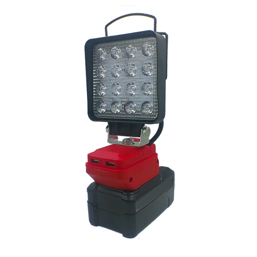 

1pc Work Light LED Outdoor Cordless Work Light 14.5V Low-voltage Protection For Einhell 4511396 4511437 18V Battery Power Tools