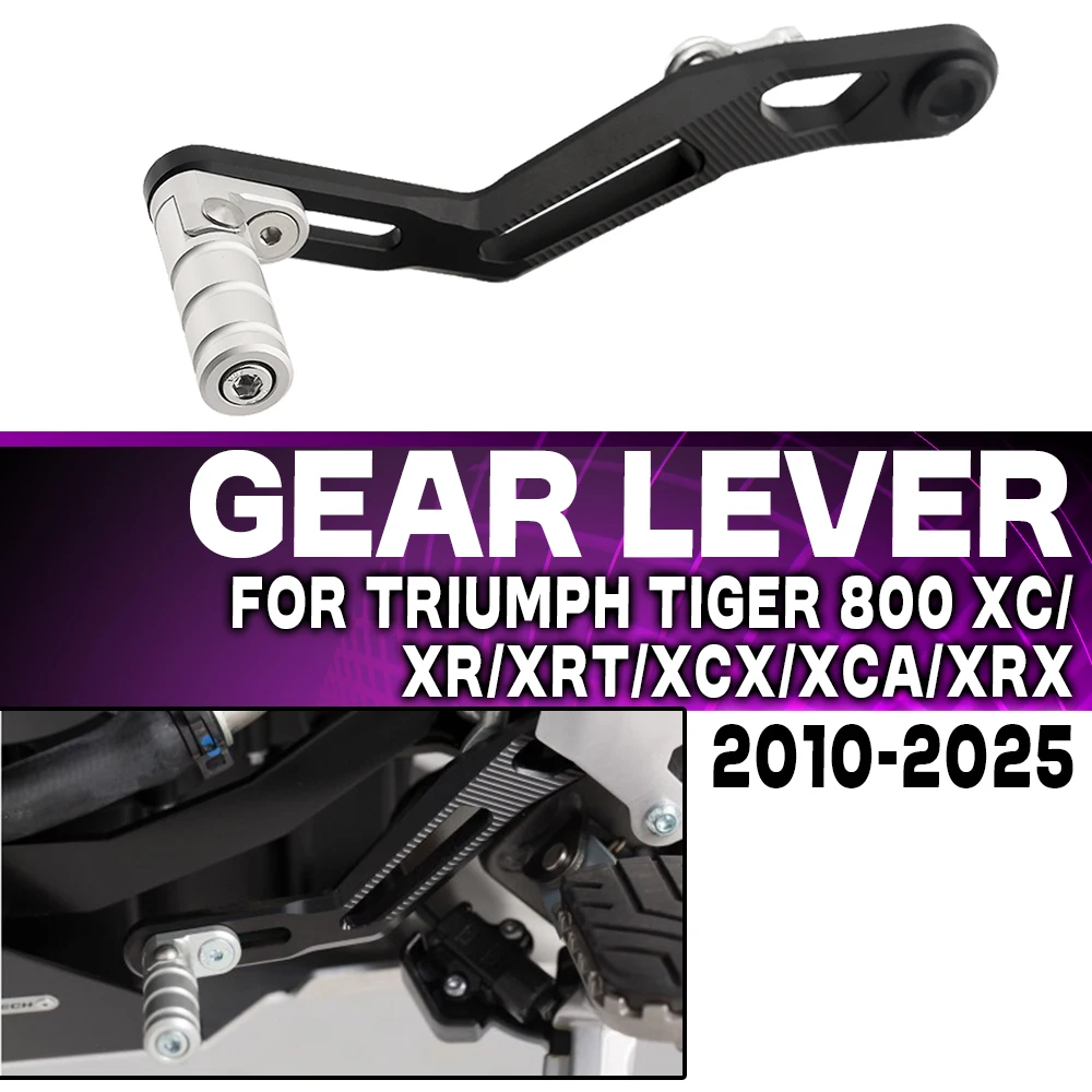 

Motorcycle Gear Selector CNC Folding Gear Shifter Shift Pedal Lever For Turiumph Tiger 800 XC 800XC 800XR XRx XRt XCa XCx 2025