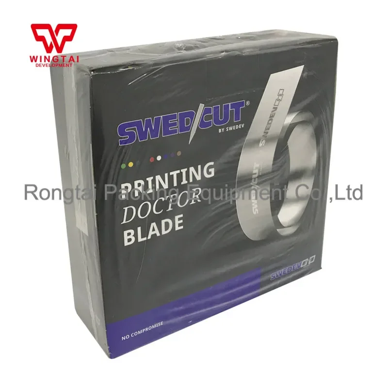 SWEDCUT Stainless steel  doctor blades MicroNox ll@Lamella  40*0.2mm /1.3*0.075mm ,Suitable for gravure, flexo, UV, coating, off