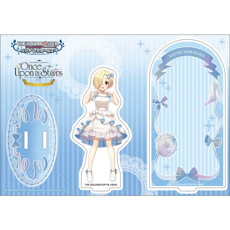 THE iDOLM@STER CINDERELLA GIRLS ANIME Acrylic Figure Stand Model Cosplay Toy Desk Decor Plate Gift Ornament Keychain