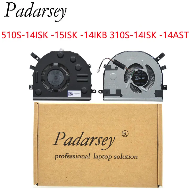 

Padarsey Laptop CPU Cooling Fan for Lenovo Ideapad 510S-14ISK 510S-14IKB 510S-15ISK 310S-14AST 310S-14IKB 310S-14ISKF