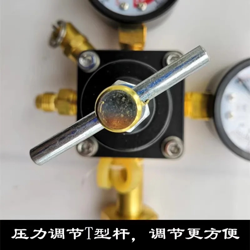 CO2 and carbon dioxide gas cylinder high-pressure gauge and pressure gauge accessories