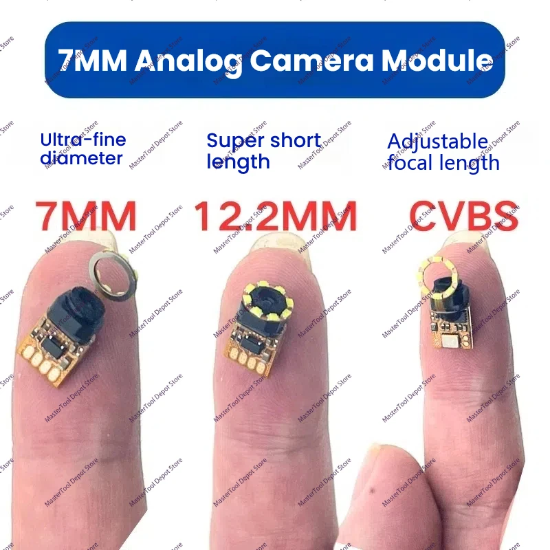 Ultra High Definition, Ultra-Fine,Ultra Short 7Mm Analog Camera Module CVBS Beauty Instrument Pipeline Inspection Endoscope