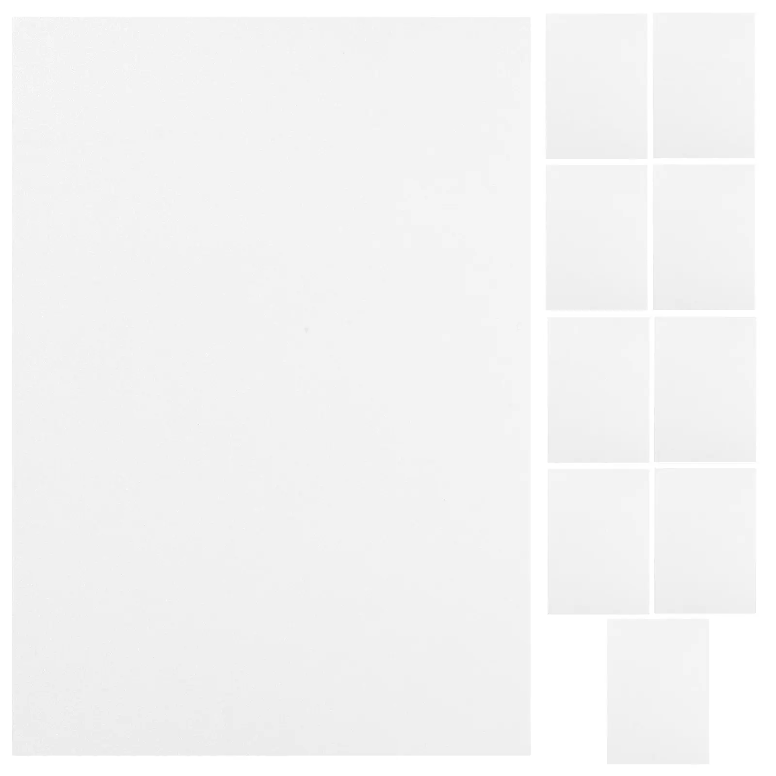 

10 Sheets Foam Poster Board Craft Foam Sheet for Art Drawing School Home Work DIY Supply Fine Craftsmanship Safe Material