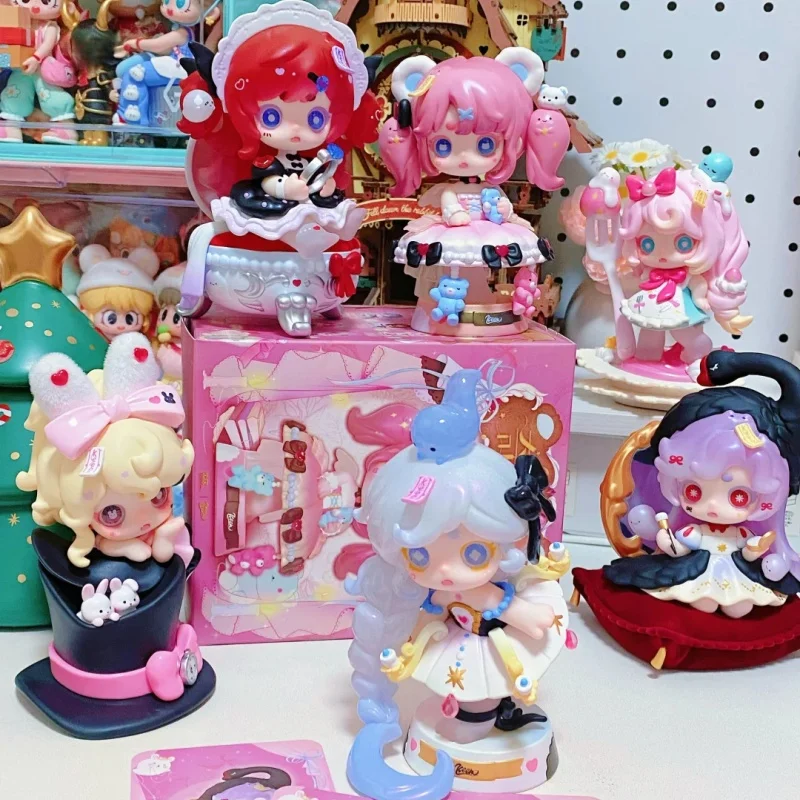 

New Pre-Sale Ghost Keeno Fourth-Generation Miracle Feast Blind Box Cute Decorative Items Toy Dolls Trendy Figurines And Gifts