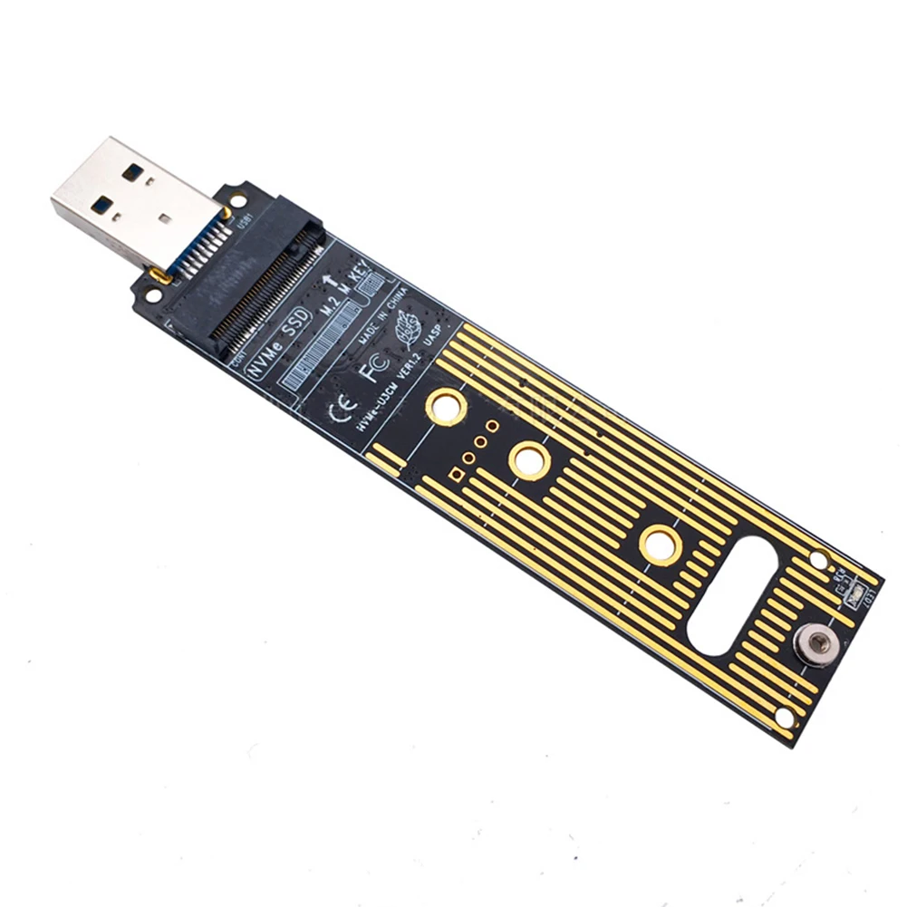 M.2 NVMe SSD To USB 3.1 USB A Adapter 10gbps M.2 NVMe To USB Card Reader M.2 NVMe USB3.0 External Test Converter for M2 Nvme SSD