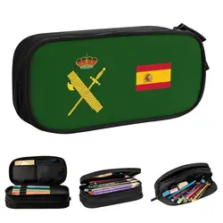 Spagna Plus Emblem Civil Guard Pencil Case Creative Spanish Pen Box Pencil Bags Kids Large Storage studenti School Pencilcases