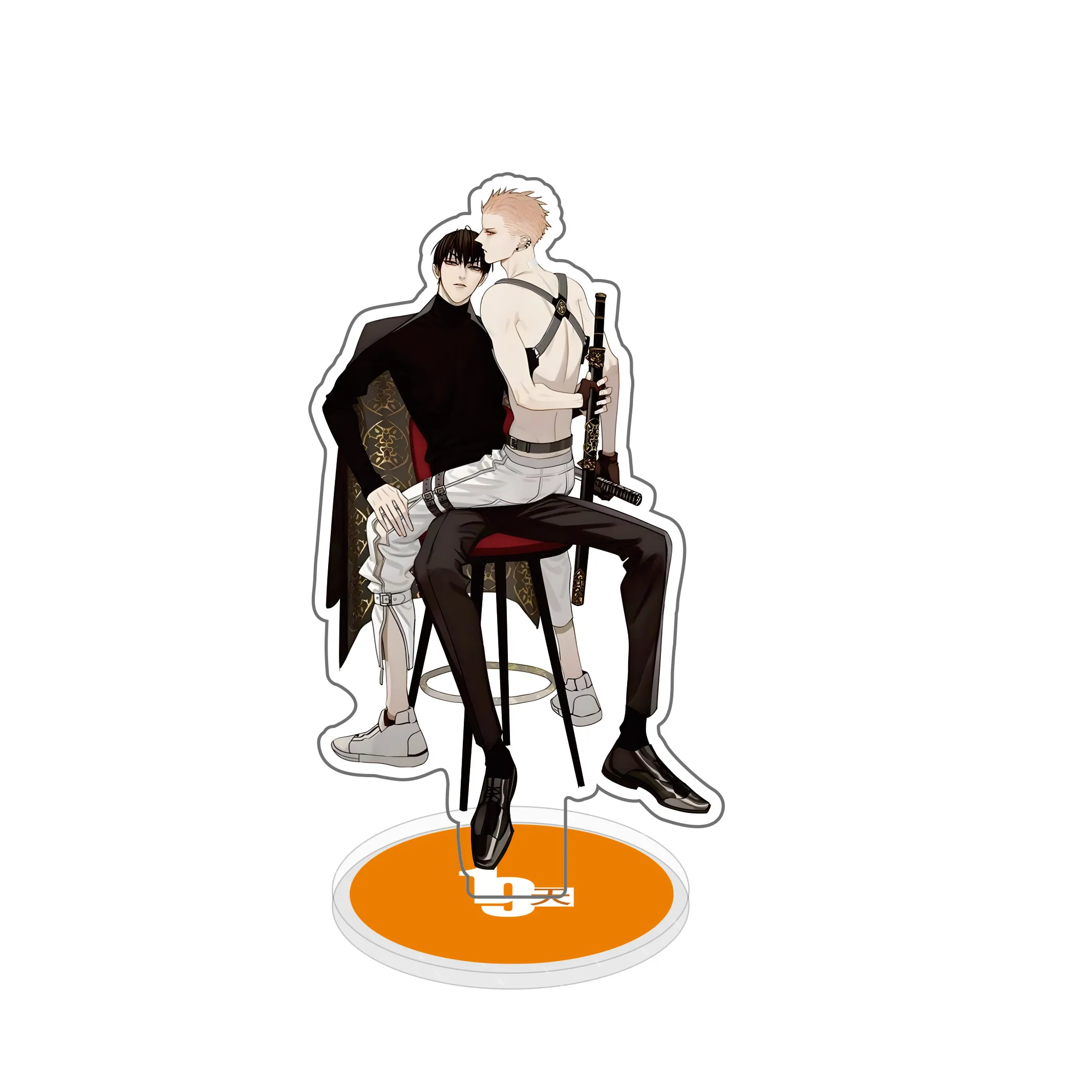 BL Anime 19 Days Acrylic Figure Stand Model Toys Old Xian Hetian Jian Yi Character Desk Decoration Cosplay Fans Collestive