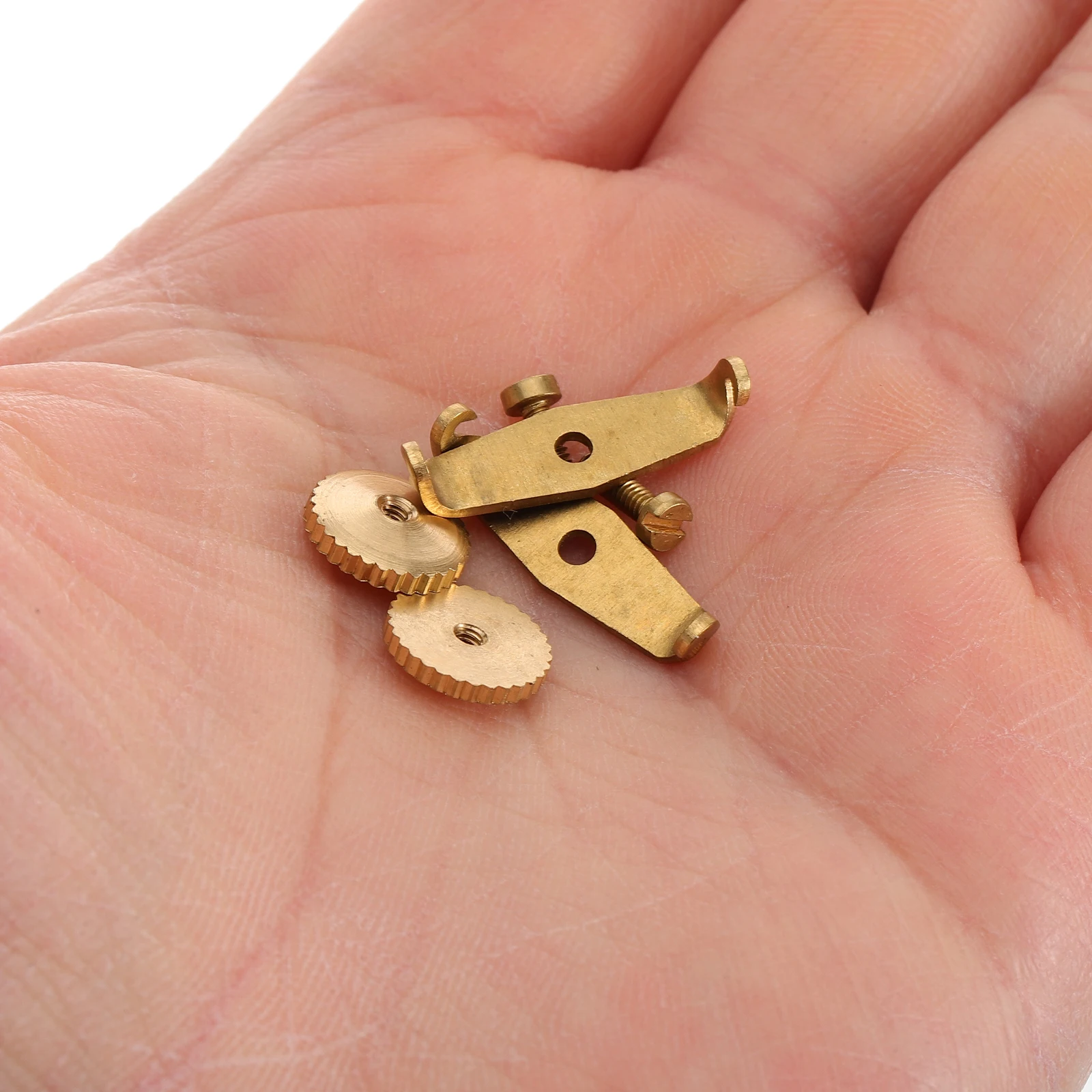 

2 Pcs Erhu Spinner Exquisite Tuning Tool Musical Instrument Bridge Pullers Parts Copper Supplies