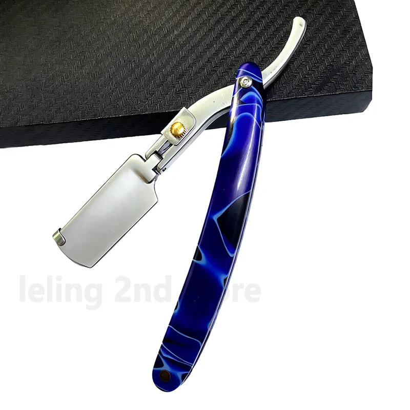 Men Foldable Stainless Steel Blades Razor Manual Shaving Face Scraper Barber Razor Body Face Hair Removal Knife  Gift
