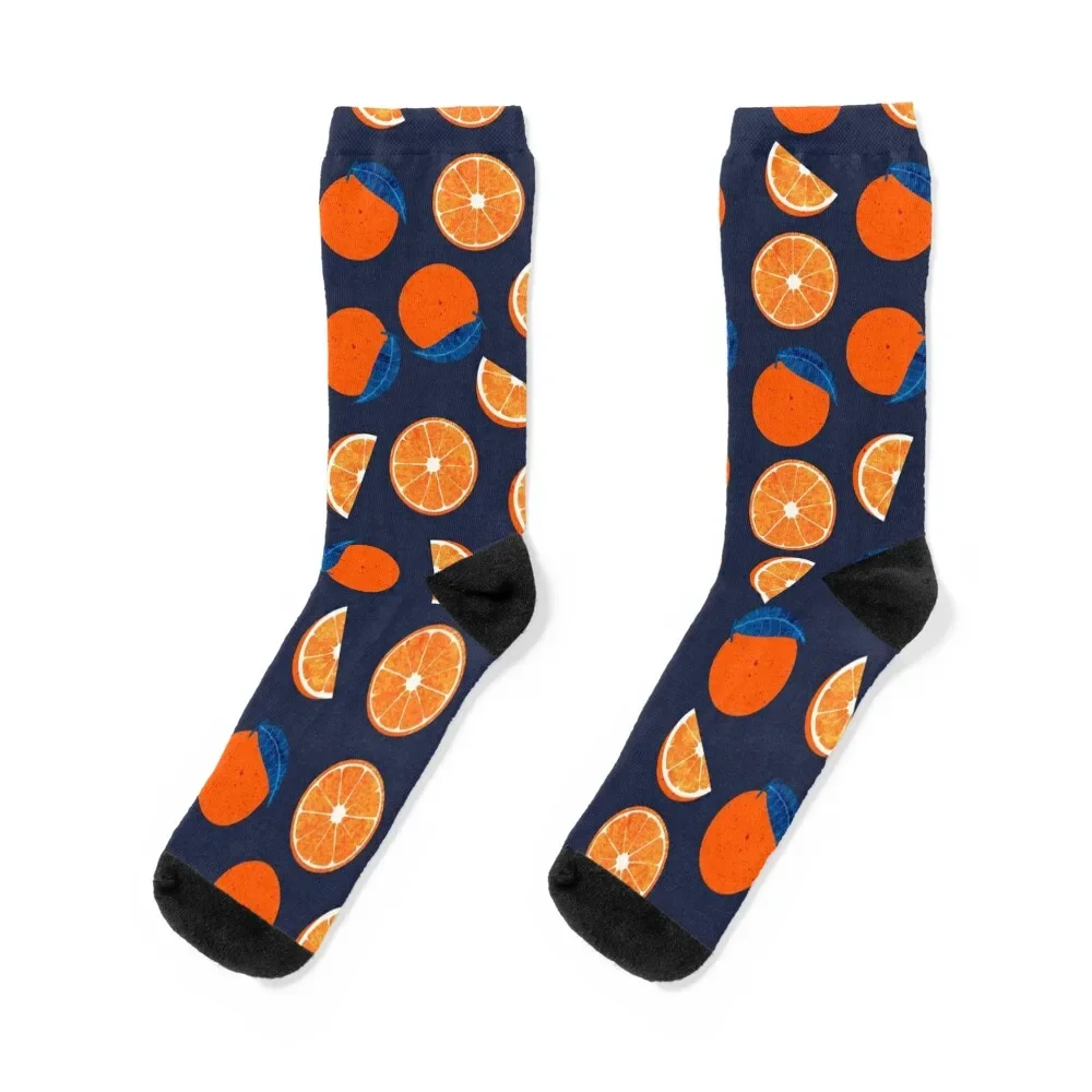 

Orange Juice Fantasy Mix Socks crazy men cotton high quality Socks For Men Women's