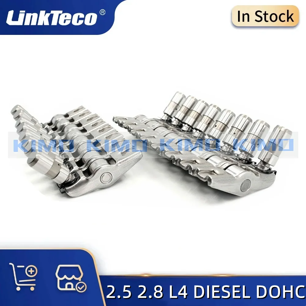 

16pcs Lifter and Rocker Arm Kit for 2001-2005 Jeep Liberty Cherokee KJ 2.5 2.8 L CRD L4 DIESEL DOHC Turbocharged