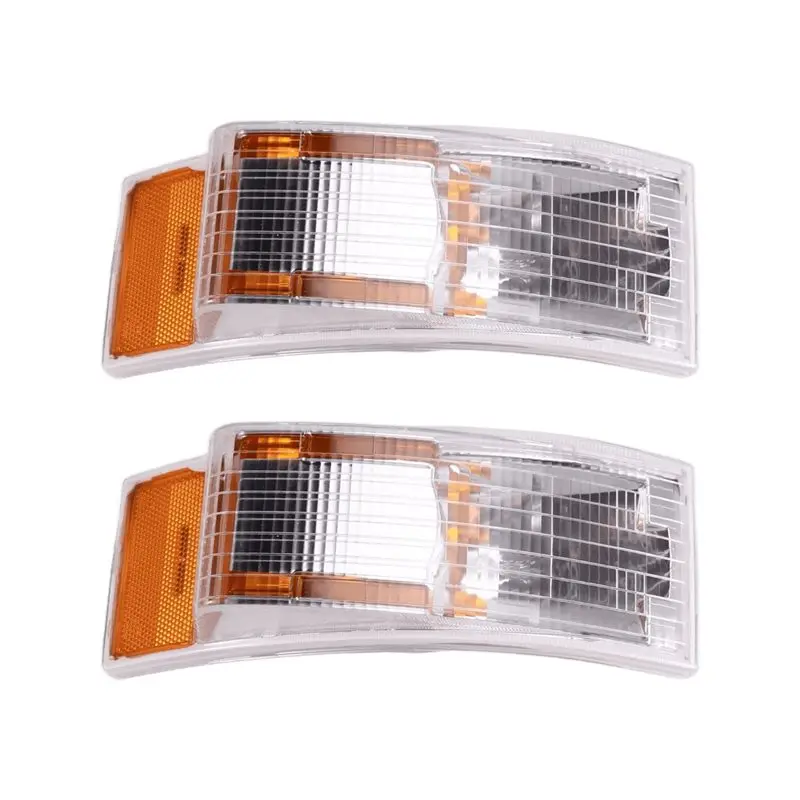 Bulb Indicator Light 1 Pair For Volvo FH/FM Truck Corner Lights Side Marker Lamp 3981668 3981667 Turn Signals