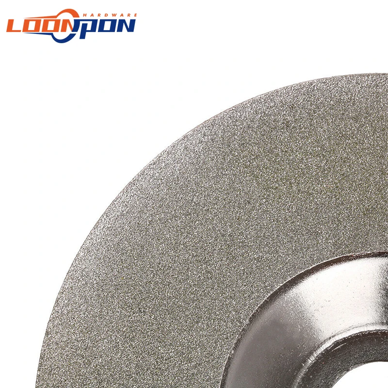 125mm Electroplated Diamond Cutting Disc Grinding Wheel Bowl Shape Discs for Glass Ceramic Jade 46Grit 150 Grit 1pc