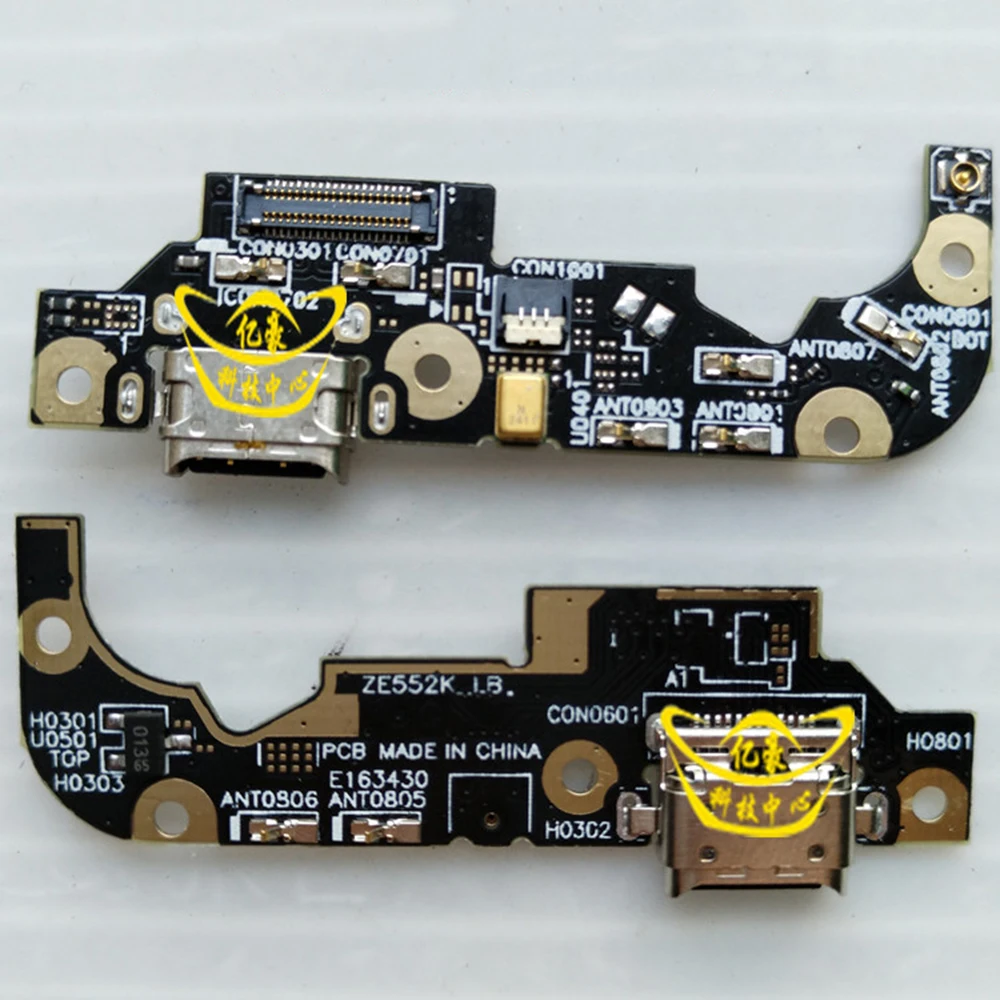 USB Port Connector For Asus Zenfone 3 ZE520KL ZE552KL Z012DE Z012DA Flex Cable Charging Dock Charger Board Vibrator