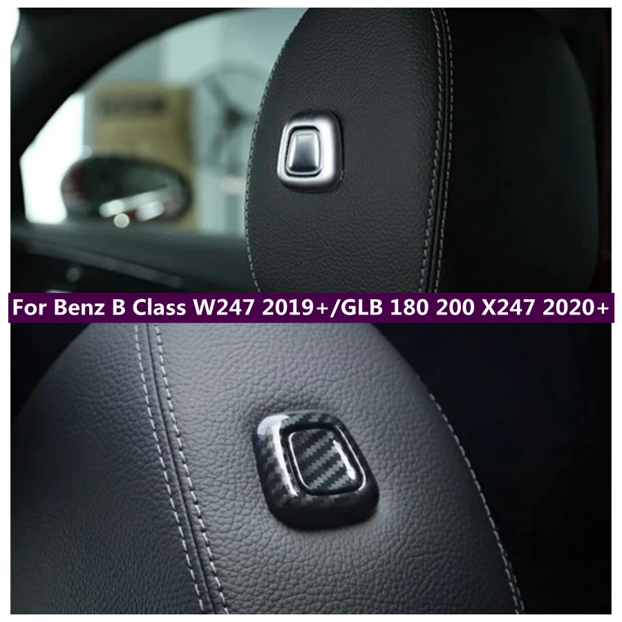 Seat Adjustment Memory Switch Button Cover Trim For Benz B Class W247 2019 - 2022 / GLB 180 200 X247 2020 - 2024 Car Accessories