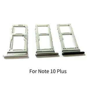 Bilashmart Samsung Galaxy Note 10 / 10 Plus SIM Card Tray Slot Holder Adapter Socket Repair Parts