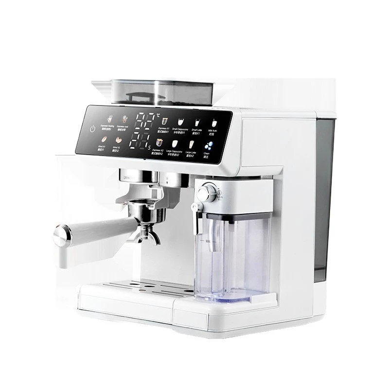 A fully automatic integrated Italian milk frother three-in-one coffee machine over 1.8L