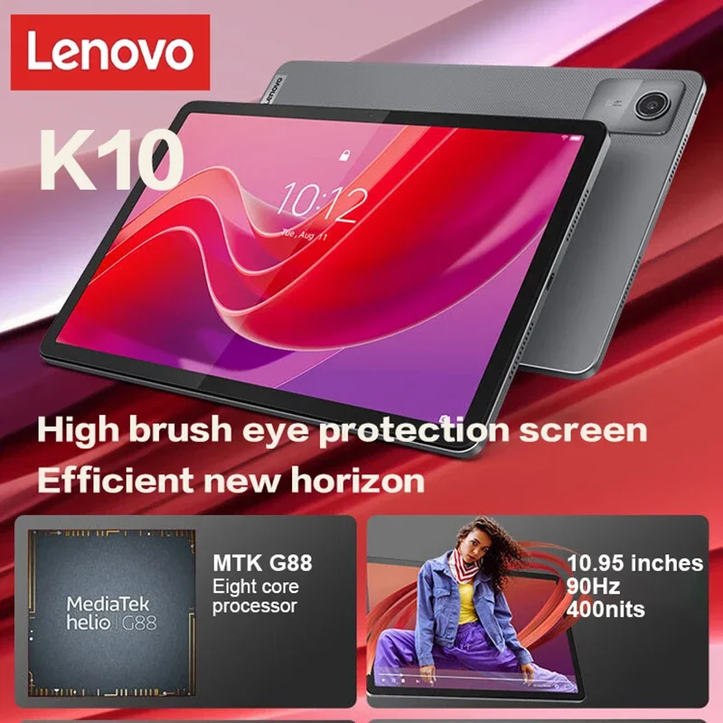 Lenovo K10 Tablet 10.95 Inch TB330FU Octa Core High Brush Eye Protection IPS Screen Pad 8G+128G WiFi version Grey