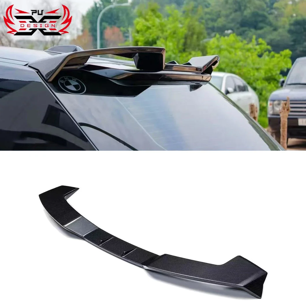 

Dry Carbon Fiber Roof Spoiler for BMW XM G09 LD Style Rear Wing Body Kit
