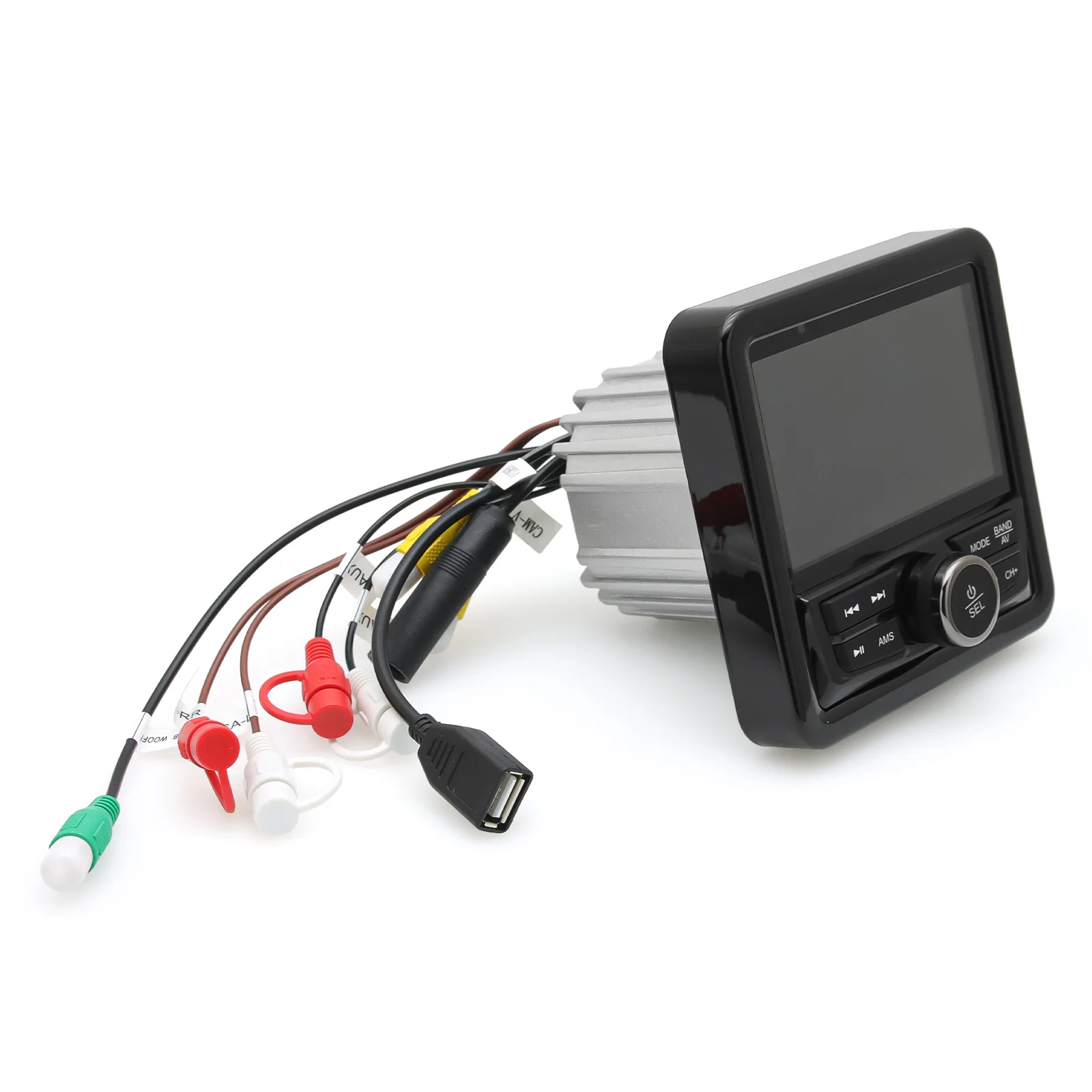 

* Беспроводной MP5 морской радиоприемник для лодки, стерео FM AM, медиа-аудиоплеер, водонепроницаемый для яхты, квадроцикла, UTV, мотоцикла, автомобиля, лодки, аксессуары