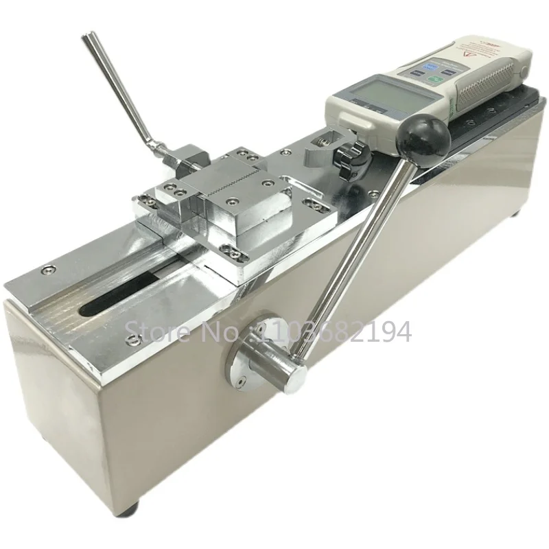 HPH Dynamometer Bracket Force Meter Horizontal Press Testing Machine Hand-Cranked Wire Pull-off Experiment Tester