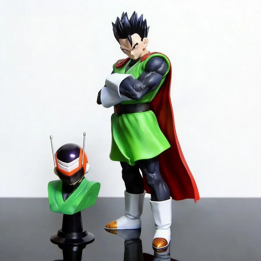 

Фигурка-модель Драгон Болл Сон Гохан Супер Сайян 32 см с двумя сменными головами, подарок для любителей аниме