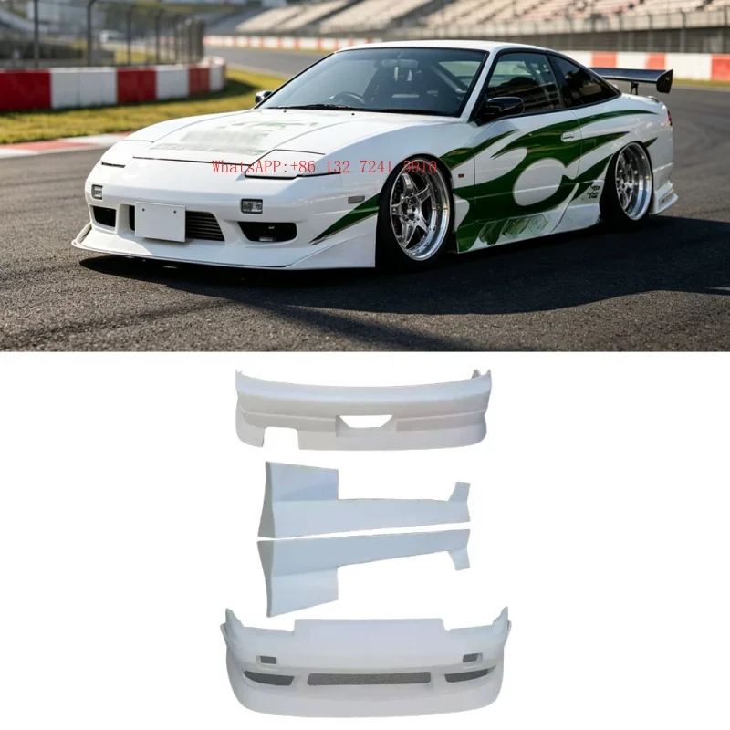 Fit For Full Body Kit Front Bumper Rear Bumper