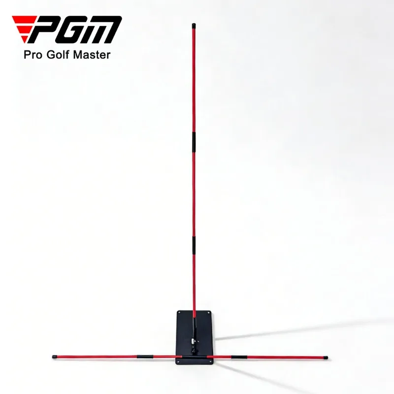 PGM Golf Swing Trainer Alignment Rod Holder Adjustable Swing Plane Corrector Practice Aid Indoor Outdoor Training