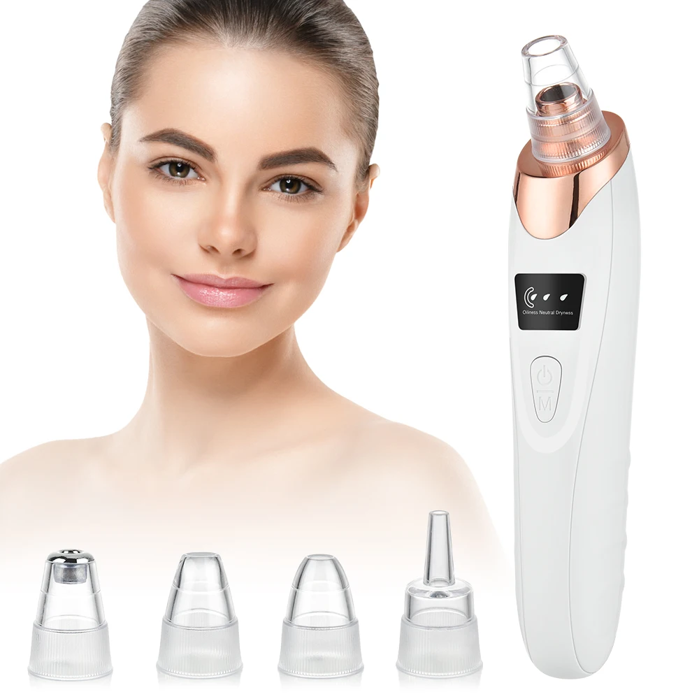 Blackhead Remover จมูก T Zone Pore สูญญากาศสิวสิวเสี้ยนกําจัดเครื่องมือดูดสูญญากาศ Facial Diamond Dermabrasion เครื่องทําความสะอาดใบหน้า