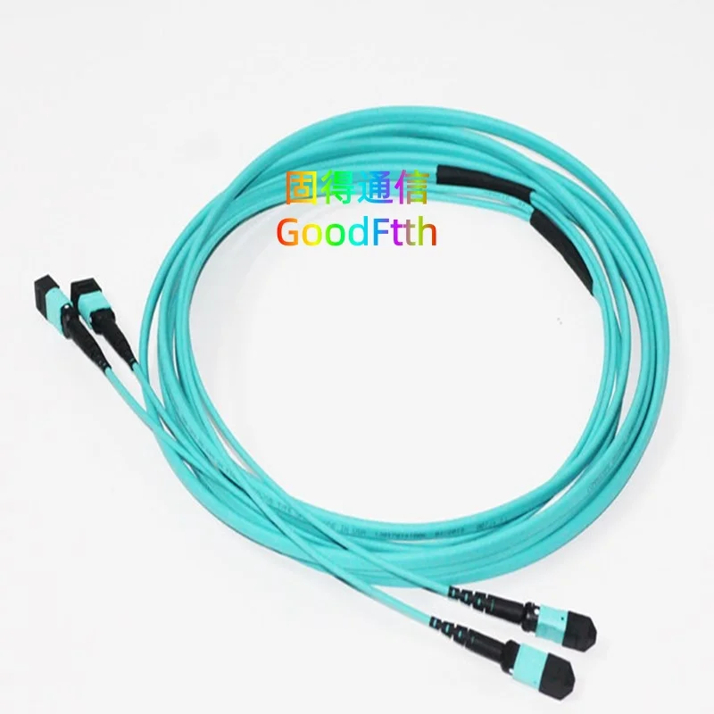

24Core Trunk Cable 2MPO(F)-2MPO(F) Fiber Patch Cord OM3 24 Core Type A GoodFtth