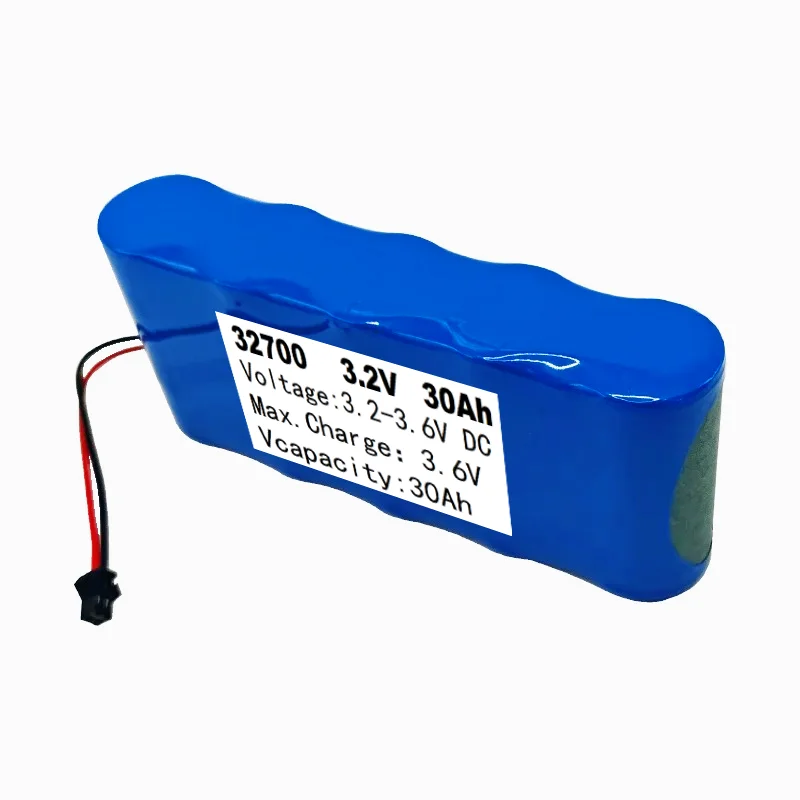 32700 3.2V30000mAh Lithium Iron Phosphate Battery Pack Outdoor Courtyard Solar Street Light Battery Pack Solar Energy Storage