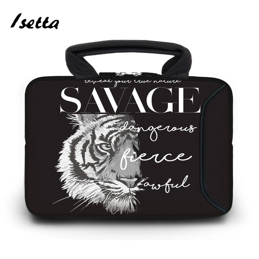 

Lovely Animal Prints Laptop Sleeve Notebook Bag Large Capacity For Macbook Air Pro Retina 13.3" 15.5"