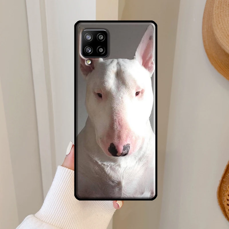 Bullterrier Bull Terrier Dog For Samsung Galaxy A14 A34 A54 A51 A71 A31 A12 A22 A32 A52 A50 A13 A33 A53 A73 Back Case image 4