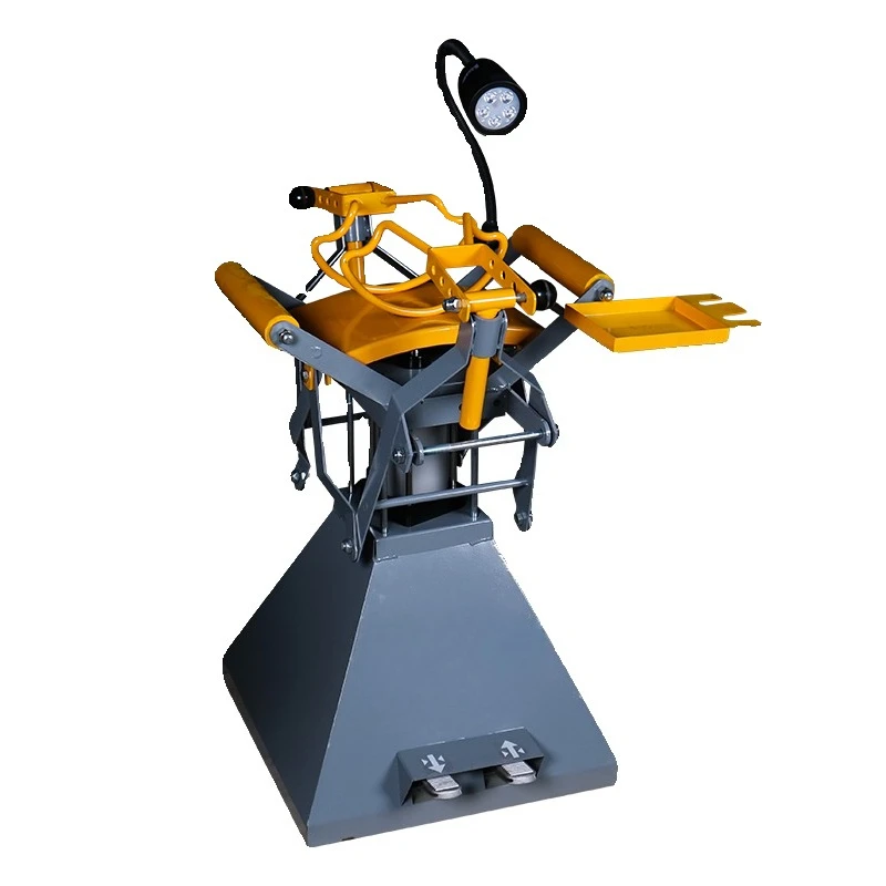 Heavy Duty Foot Pedal Tire Spreader Adjustable Bead Breaker Portable Tire Changer Machine for Car Motorcycle ATV Repair Workshop