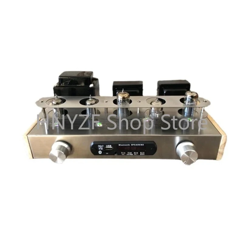 Nobsound 6P1 Home Audio Tube Amplifiers DIY Kit 6Z4 + 6N2 + 6P1 Stainless Steel Shell Power Output 2 * 4W AC110V / 220V