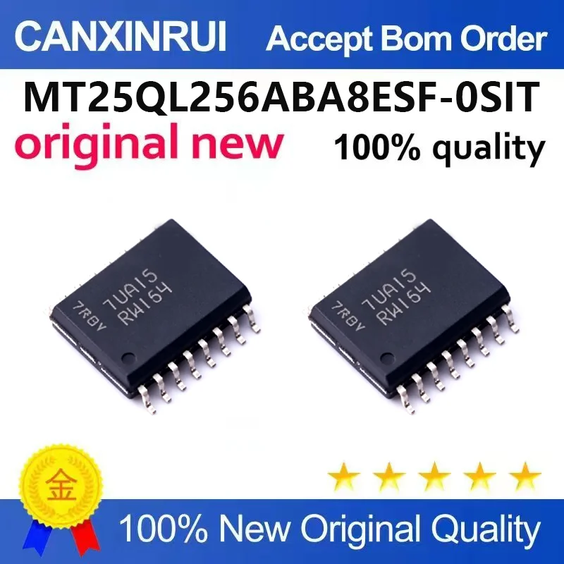(5pcs-100pcs)Brand new original MT25QL256ABA8ESF-0SIT package SOP16 256MbNOR flash memory storage chip
