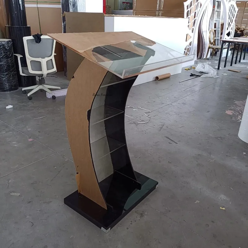 Modern popular acrylic podium stand display for speech