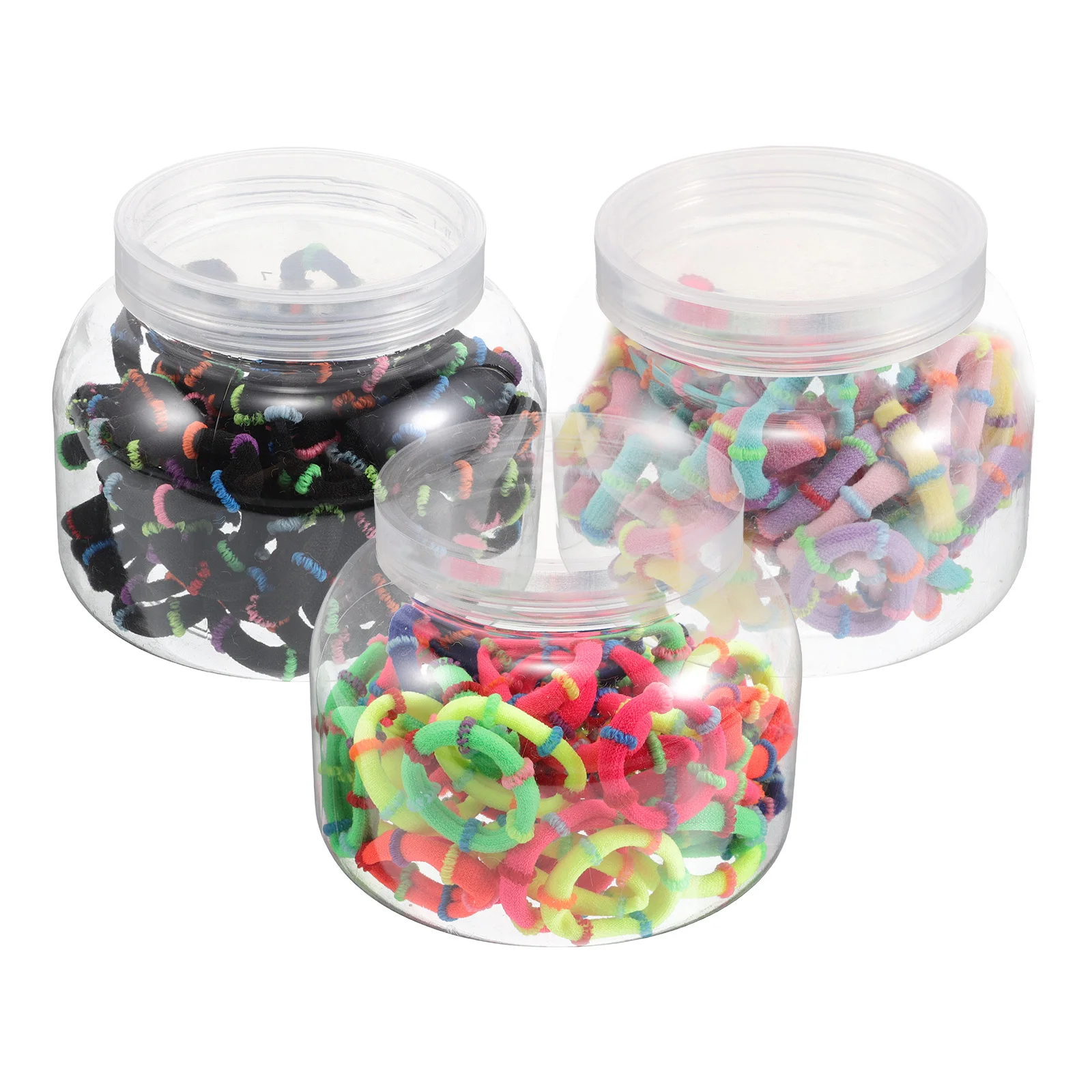 

150Pcs Multicolor Girls Ponytail Holders Soft Mini Elastic Hair Ties Kids Hair Accessories Cute Bands Mini Ponytail Holders