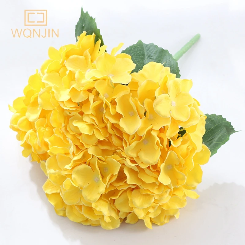 1 Strauß künstliche große Hortensie Blume nach Hause Hochzeits feier Geburtstag Neujahr Valentinstag Blumen dekor künstliche Blume – Detail 10