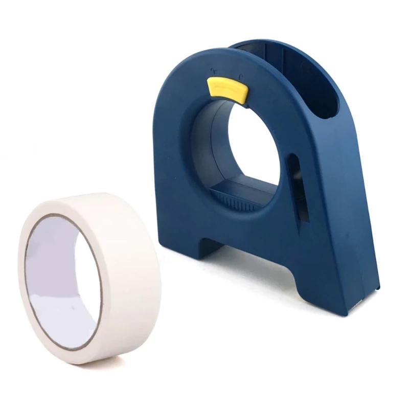 Ergonomische tape-dispenser met voelbare pad voor eenvoudige, continue toepassing op meerdere buitenkanten