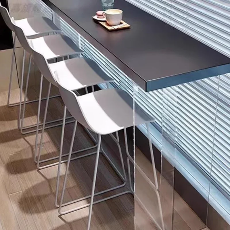 مكتب الاستقبال في الهواء الطلق طاولات بار الصناعية في الهواء الطلق مكافحة بيسترو طاولات بار Led مركز أثاث المطاعم Mesas Altas FYBT