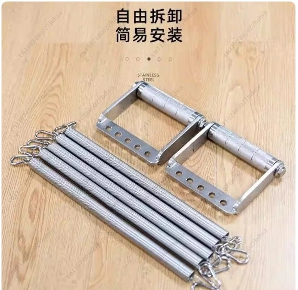 304 Stainless Steel Spring Chest Expander Chest Expansion Fitness Equipment Home Exercise Chest Muscle Arm Strength Exercise
