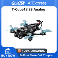 GEPRC T-Cube18 2S Analog FPV 1.8 Inch 12A 8Bit ESC VTX 400mw 25000KV Motor ELRS 2.4G Fly Easy Mini RC Quadcopter Freestyle Drone