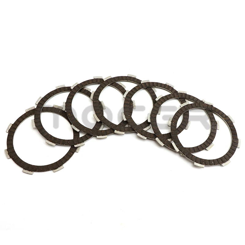 7 pcs/lot Engine Clutch Friction Plate For CG CB 200cc 250cc Dirt Bike 4 Wheelers ATV Quad Shineray Bashan Zongshen