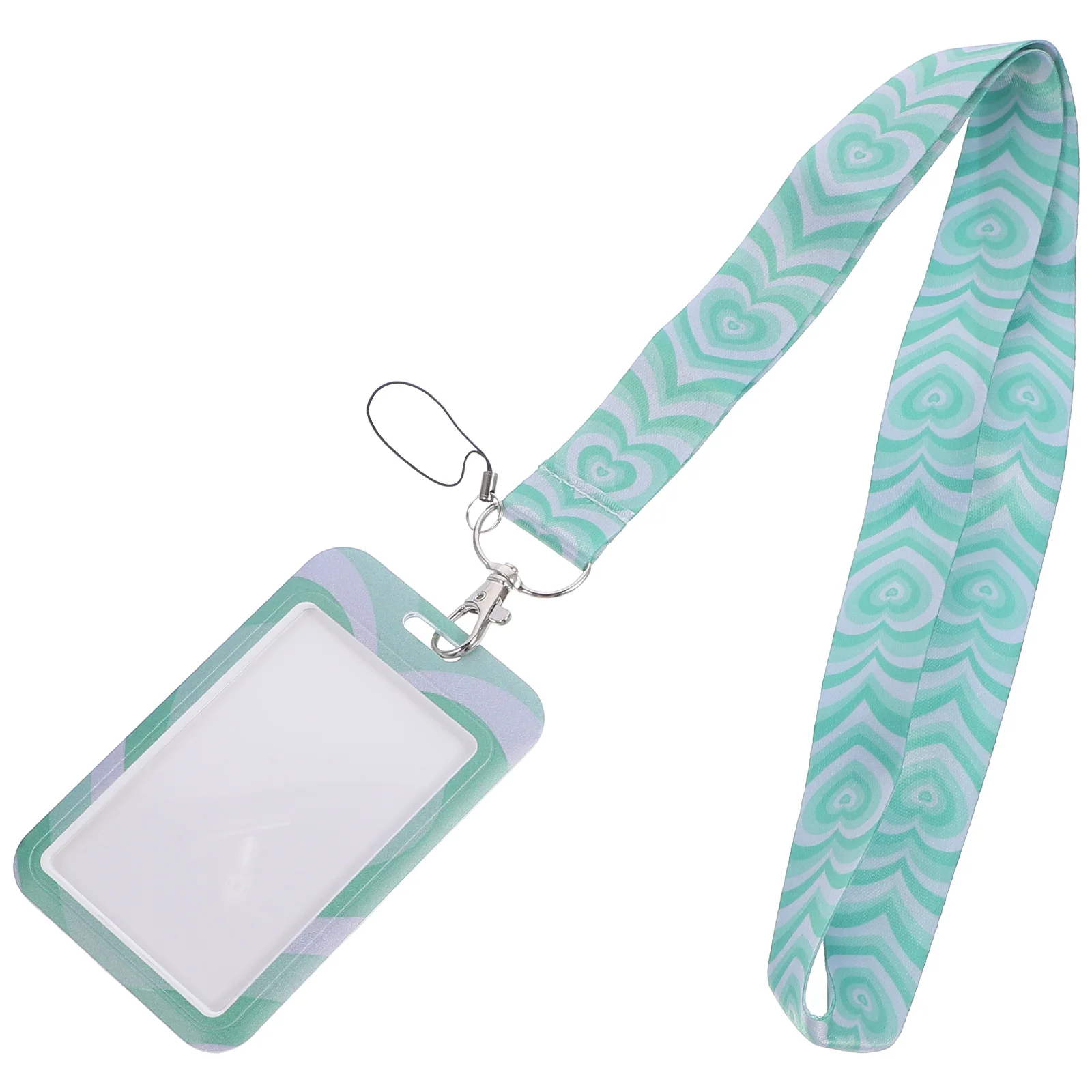 1 مجموعة حامل بطاقات التعريف الشخصية تصميم بسيط المضادة للخدش شارة حامل للطلاب المعلمين الأطباء العمل اسم غطاء العلامة بطاقة المحمولة #6