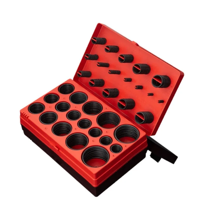 For nitrile rubber O-ring repair box sealing ring, oil-resistant and high temperature waterproof apron auto repair home set